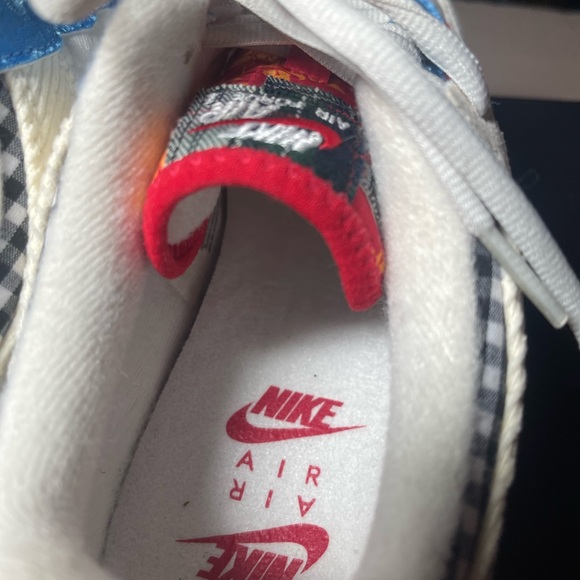 Nike Air Force 1 Shadow Sail Green and University Blue Multicolor - Picture 7 of 15